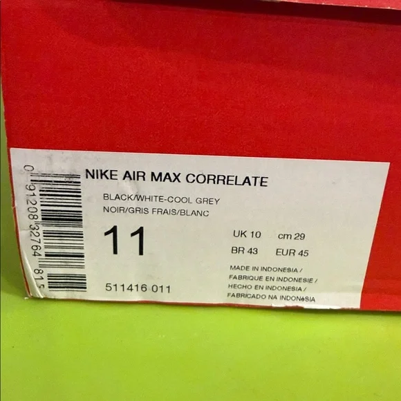 Nike Black, Gray & White Athletic Sneakers - Picture 2 of 2